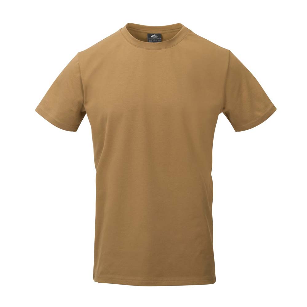 HELIKON-TEX ORGANIC COTTON SLIM T-SHIRT MELANGE SCHWARZ-GRAU