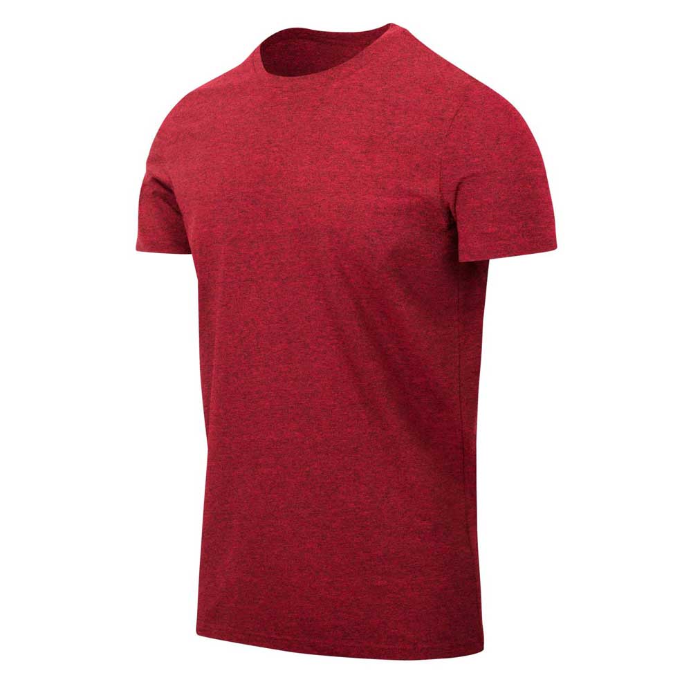 HELIKON-TEX SLIM FIT ATHLETICS T-SHIRT RED MELANGE