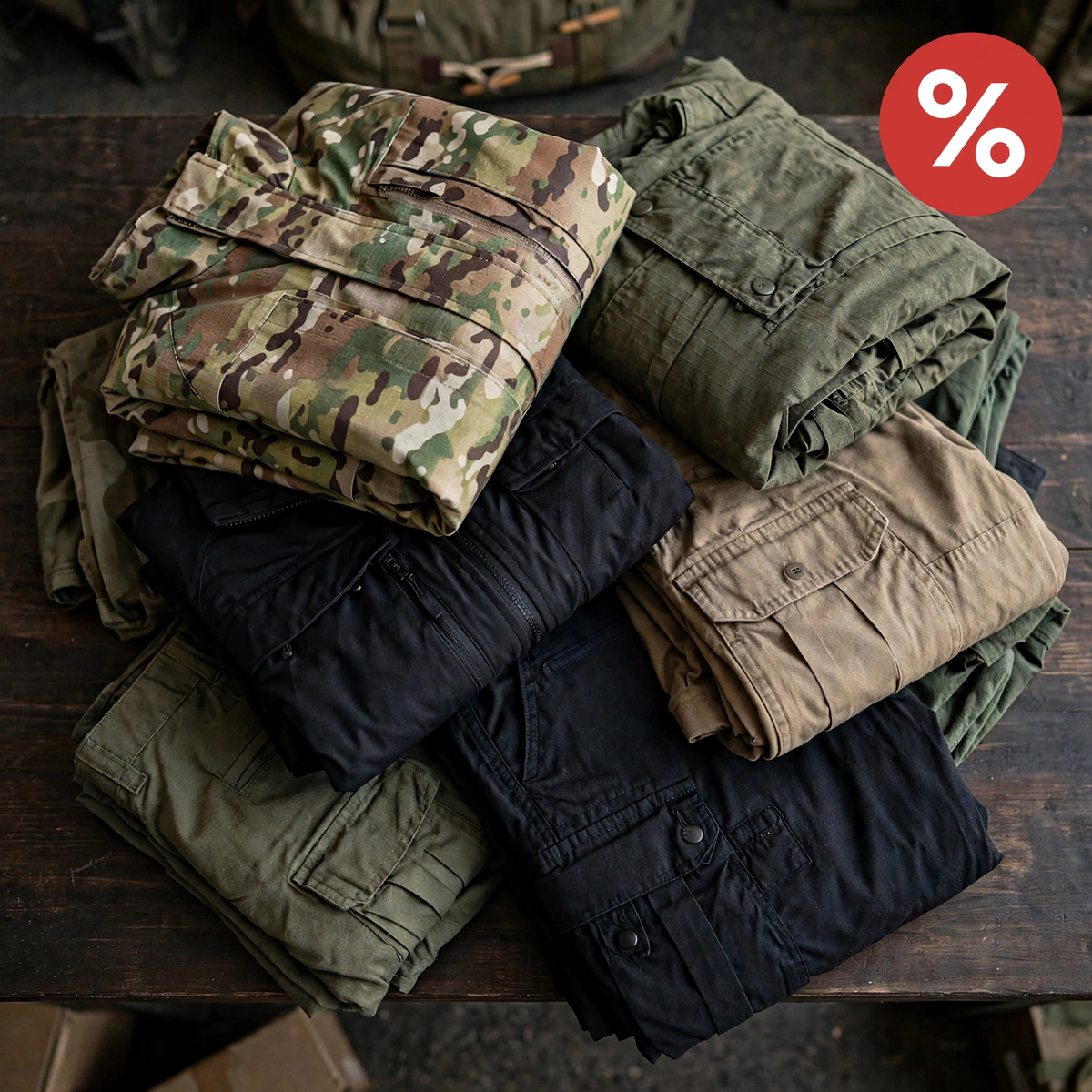 Outlet und Sale – Taktische Ausrüstung, Bekleidung und Gear zu reduzierten Preisen