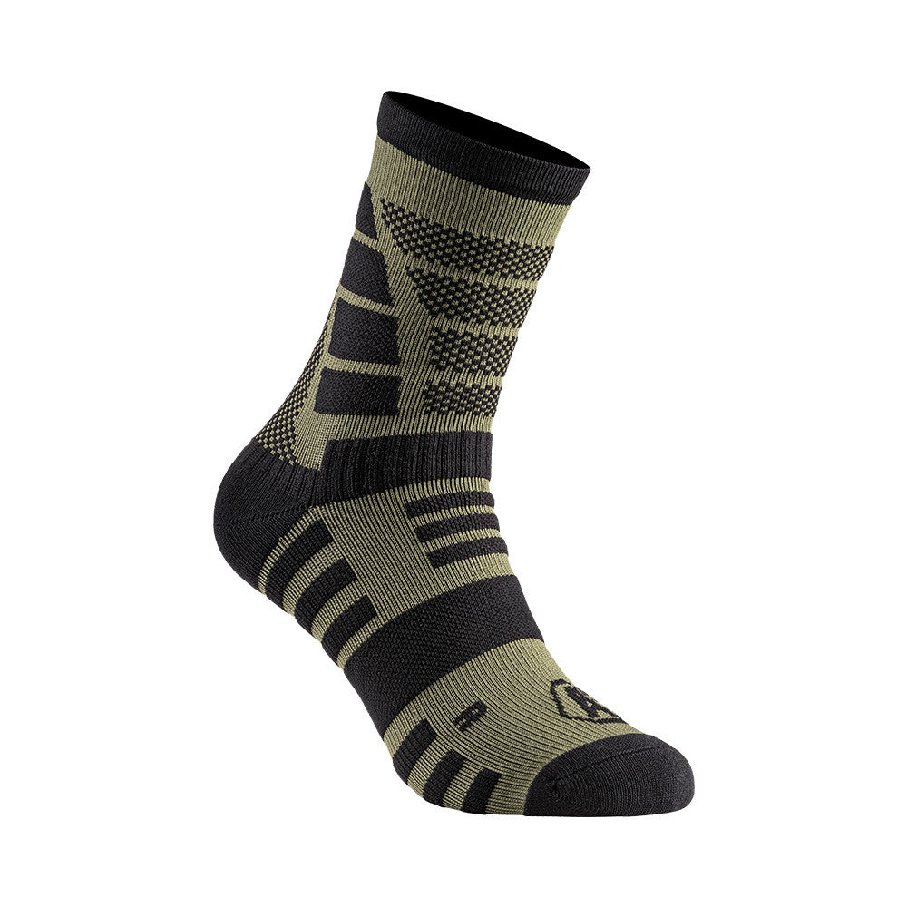 A10 EQUIPMENT SUMMER SOCKS IMPACT 9" OLIVE