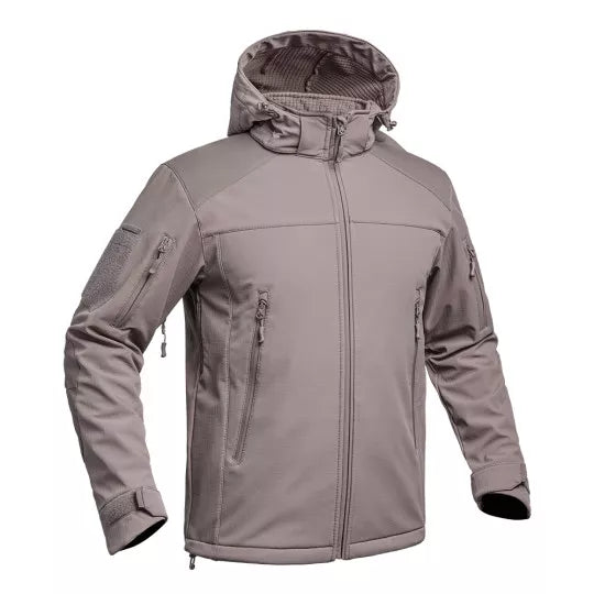 A10 EQUIPMENT FIGHTER SOFTSHELL JACKE V2 FRANZÖSISCHES TERRA BRAUN