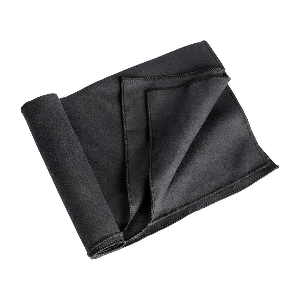 A10 EQUIPMENT EXPEDITION Mikrofaser-Handtuch 40 x 80 cm SCHWARZ