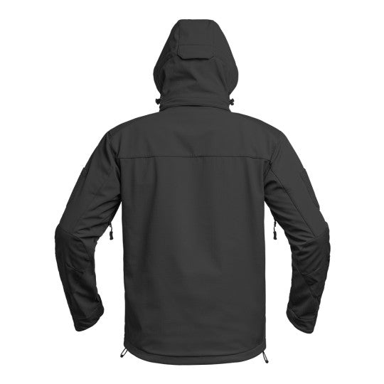 A10 EQUIPMENT FIGHTER SOFTSHELL JACKE V2 SCHWARZ