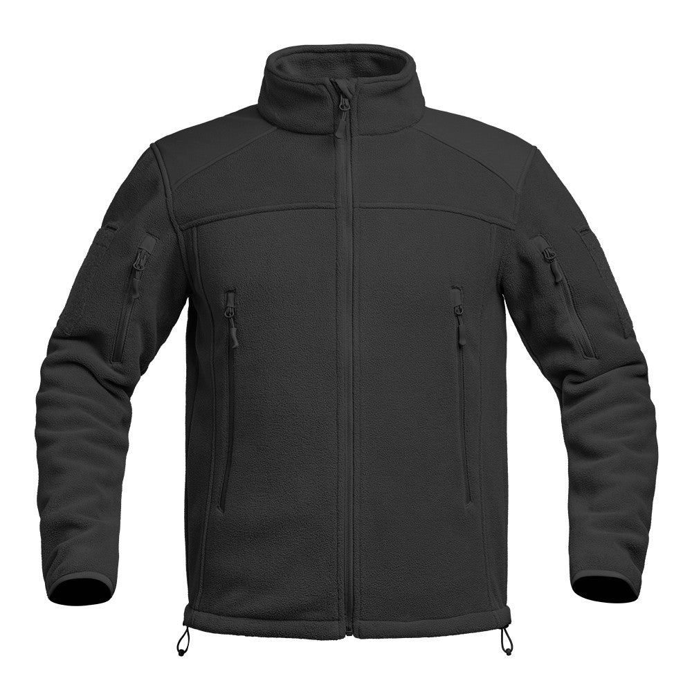 A10 EQUIPMENT FIGHTER POLAR HEAVY FLEECEJACKE V2 SCHWARZ