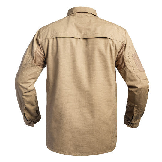 A10 EQUIPMENT FIGHTER SHIRT FELDBLUSE COYOTE TAN