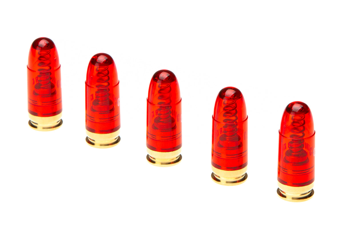 CLAWGEAR 5 Stck. SNAP CAP PUFFERPATRONE .45 ACP ROT