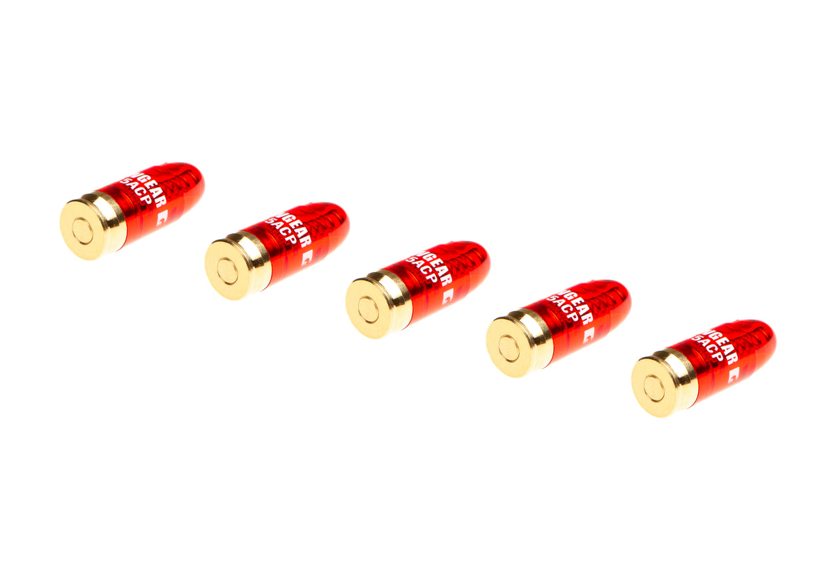 CLAWGEAR 5 Stck. SNAP CAP PUFFERPATRONE .45 ACP ROT
