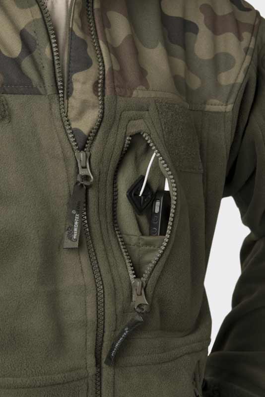 HELIKON-TEX INFANTRY FLEECEJACKE SCHWARZ