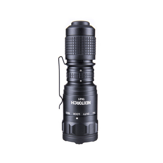 NEXTORCH TA21 Taktische Taschenlampe – 1300 Lumen, USB-C, kompakt & wiederaufladbar