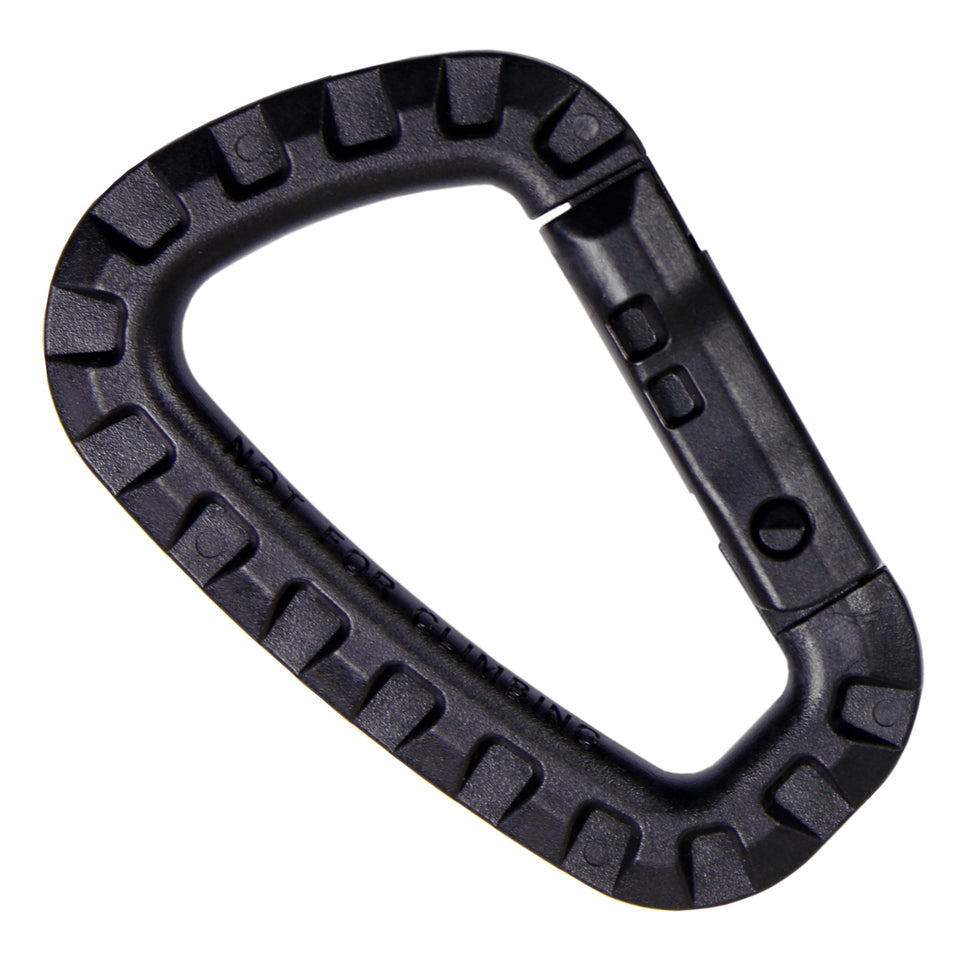 KARABINER HAKEN KUNSTSTOFF SCHWARZ