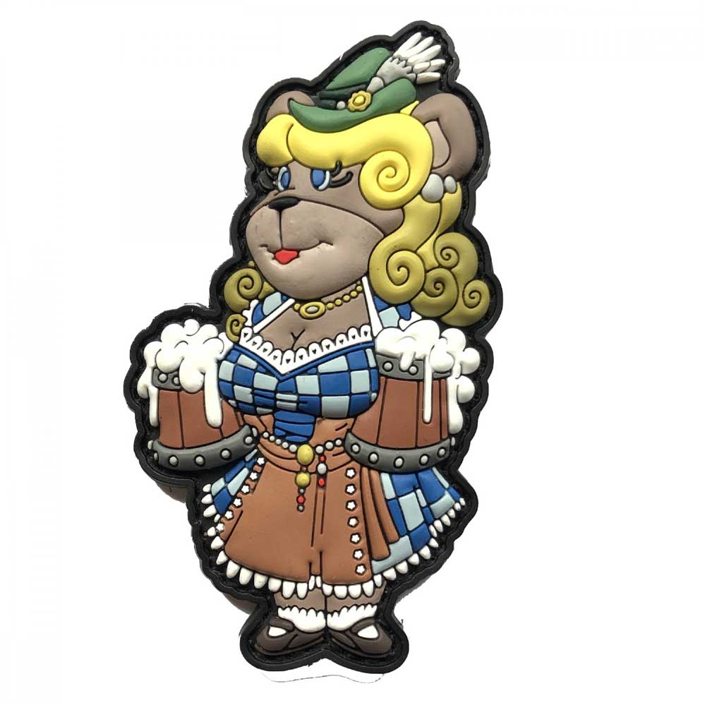 MORALE PATCH BEARVARIAN GRETCHEN BLUE