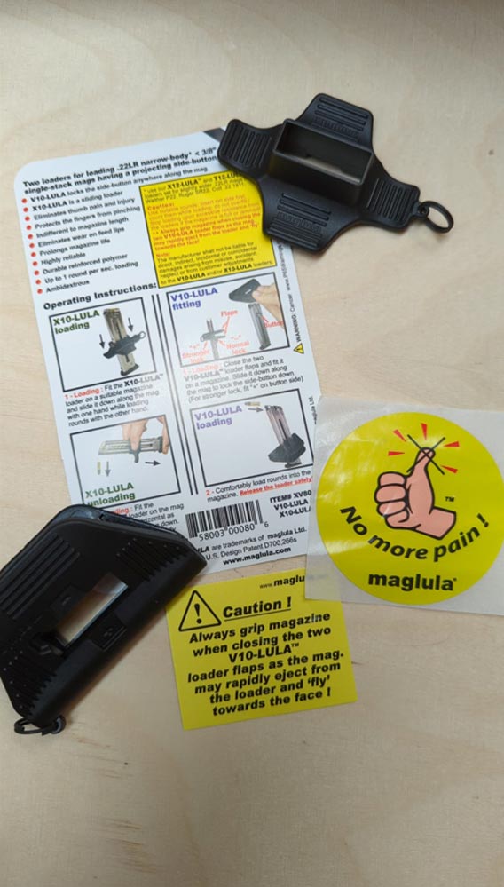 MAGAZINLADEHILFE X10-LULA® und V10-LULA® .22LR