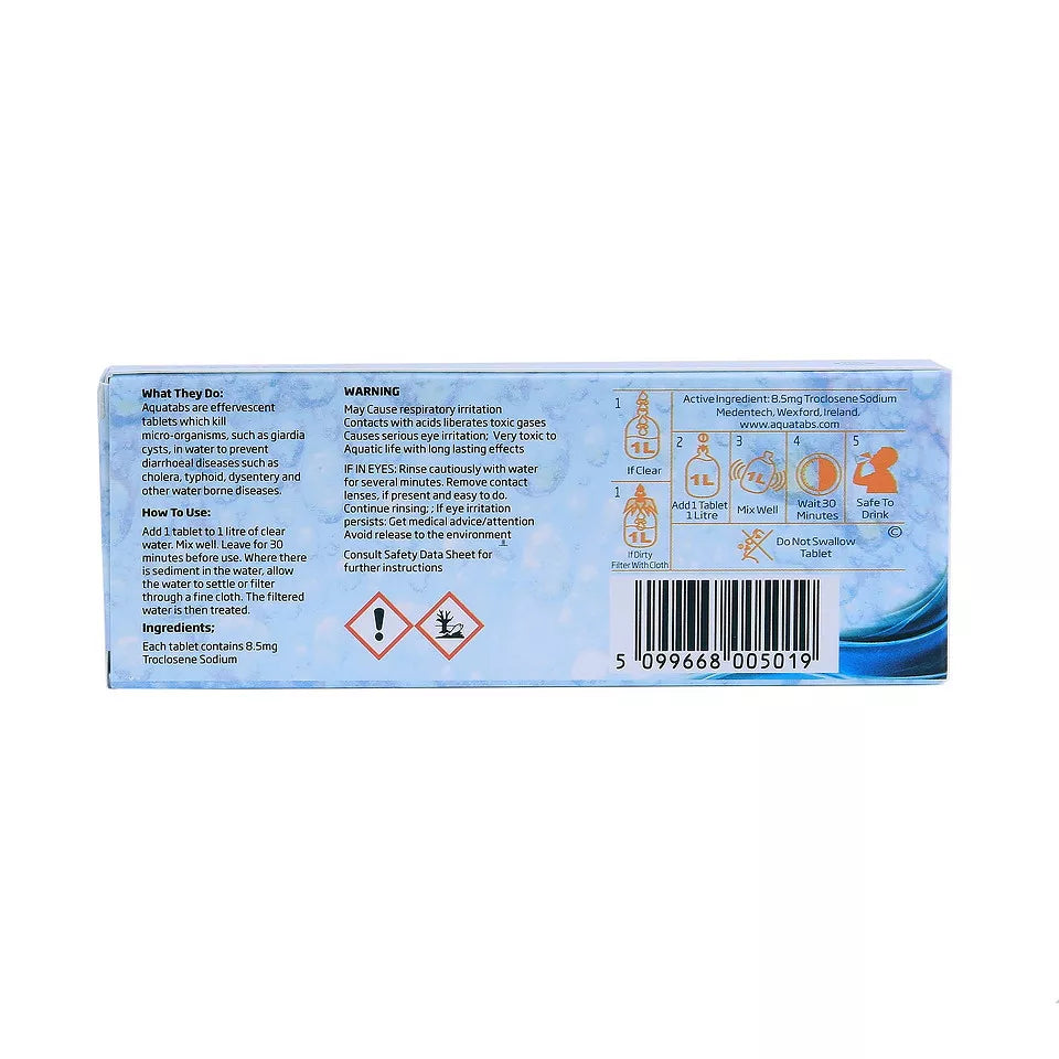 BCB Wasser Reinigungs tabletten