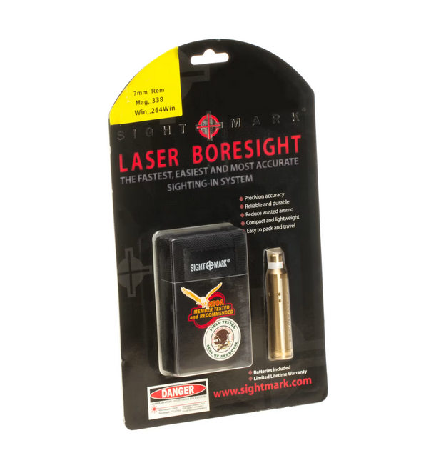 Sightmark Boresight / Laser-Patrone zur Waffenjustierung Kal. .338 / 7mm / .264