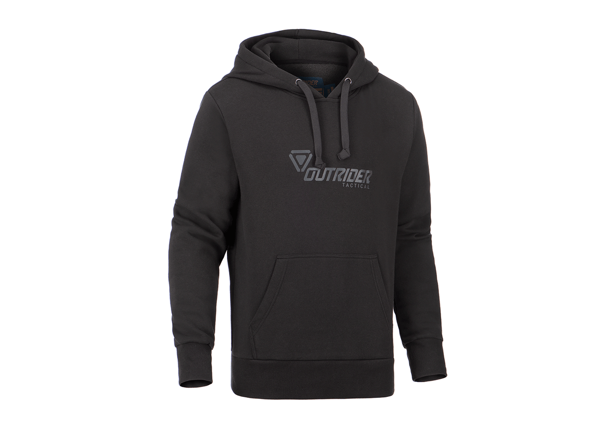 OUTRIDER TACTICAL LOGO HOODIE SCHWARZ