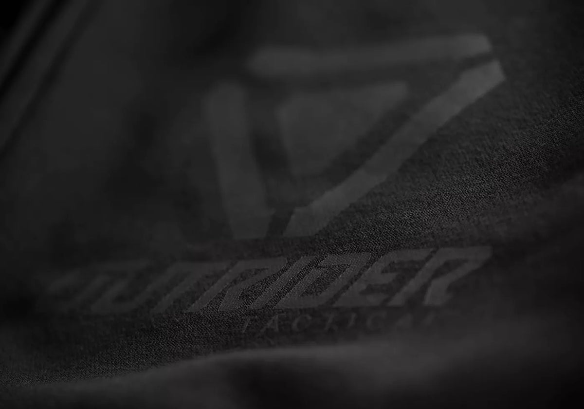 OUTRIDER TACTICAL LOGO ZIP HOODIE SCHWARZ