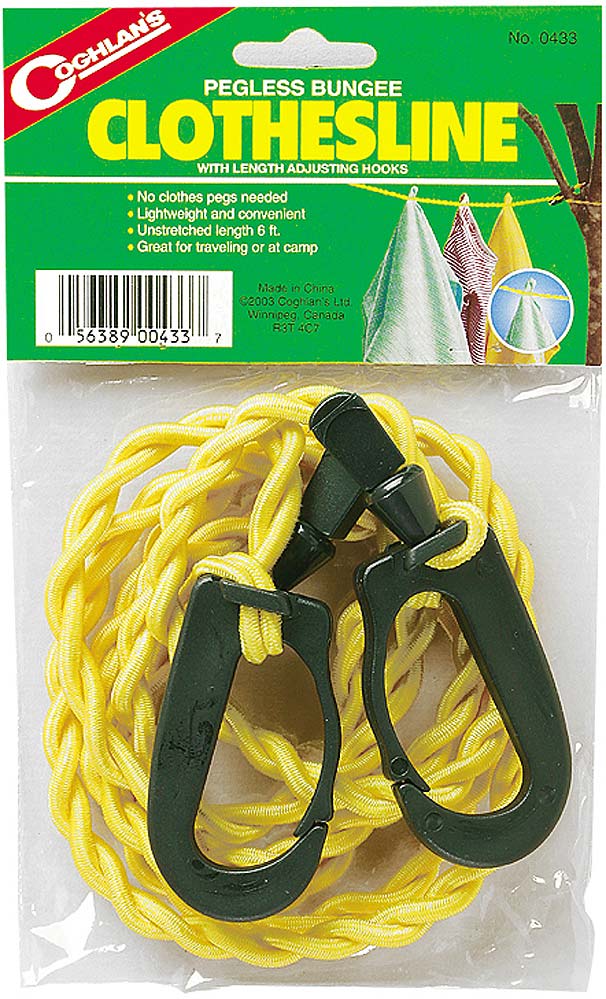 COGHLANS EXPANDER WÄSCHELEINE GELB
