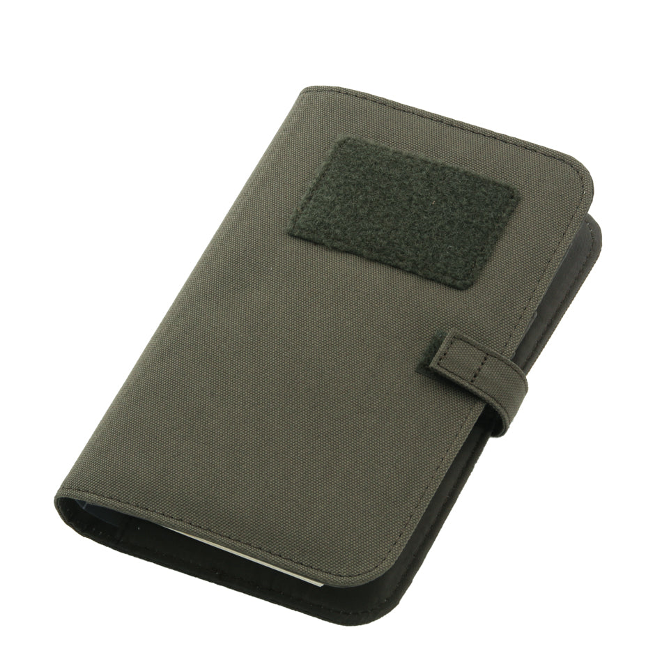 GEPOLSTERTES OUTDOOR NOTIZBUCH OLIVE SMALL