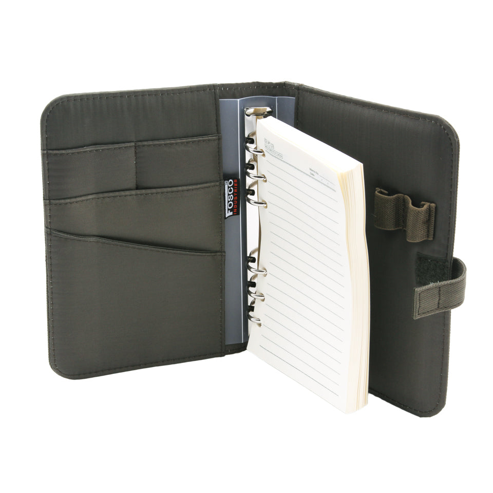 GEPOLSTERTES OUTDOOR NOTIZBUCH OLIVE SMALL