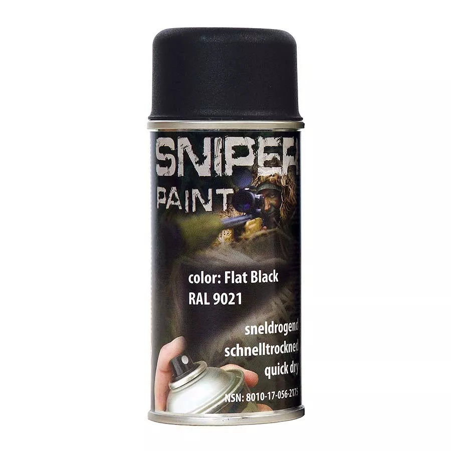 SNIPER PAINT NATO SPRÜHFARBE 150 ml  SCHWARZ