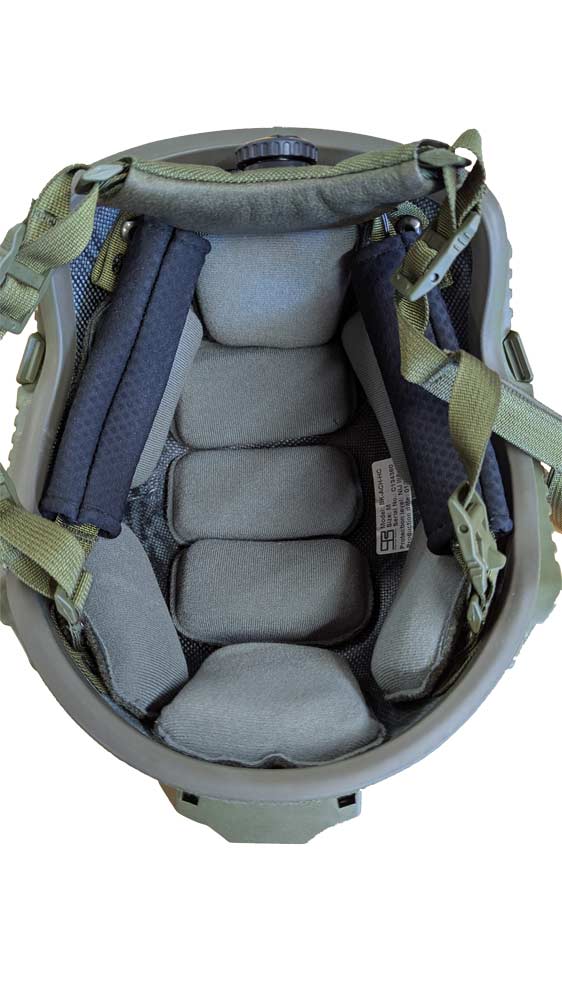 Sestan-Busch Schutzhelm High Cut – BK-ACH OLIVE