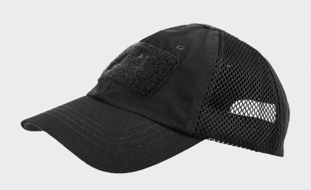 HELIKON-TEX TACTICAL BASEBALL VENTILATION CAP SCHWARZ