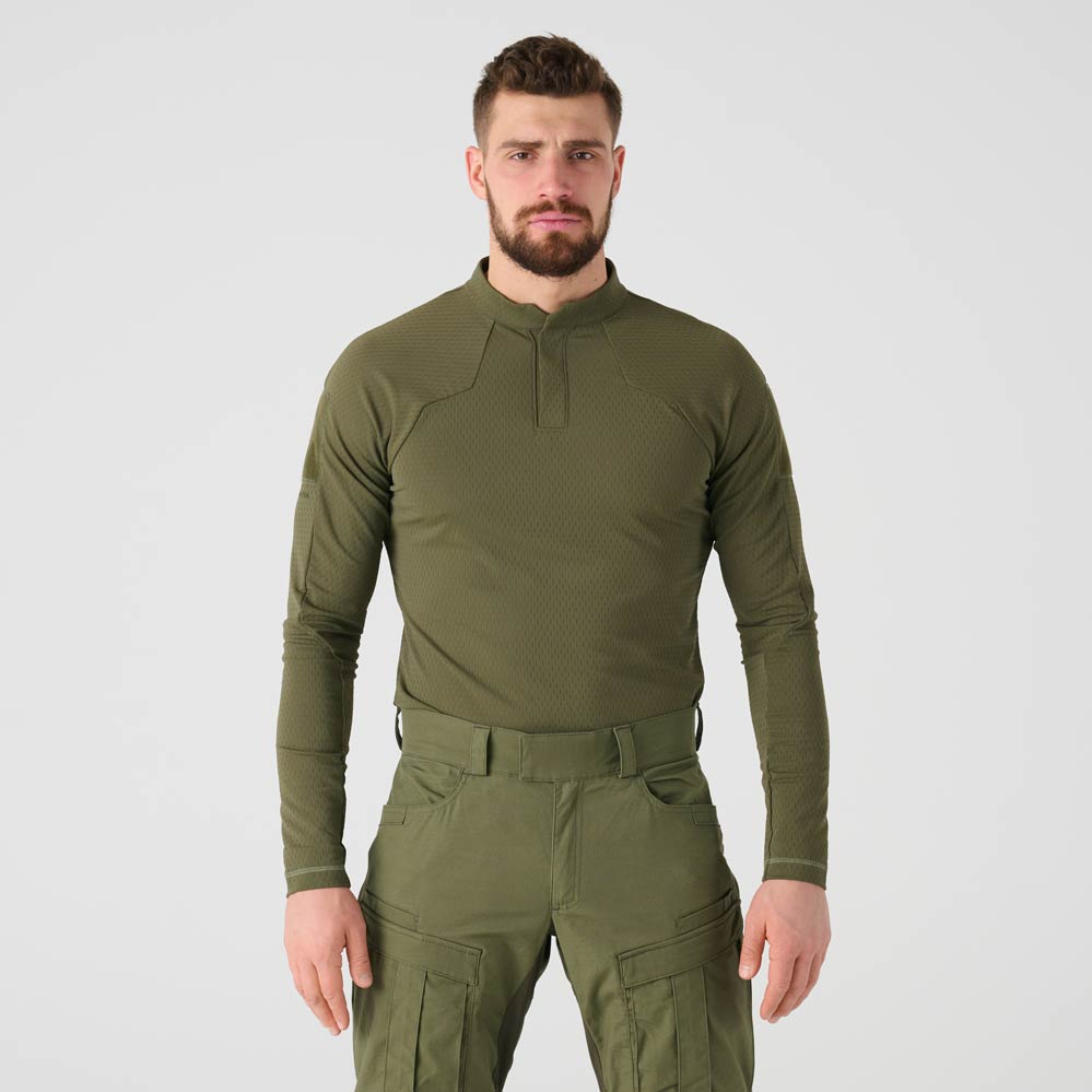 HELIKON-TEX Apex Lightweight Combat Shirt - Nylon Stretch Olive