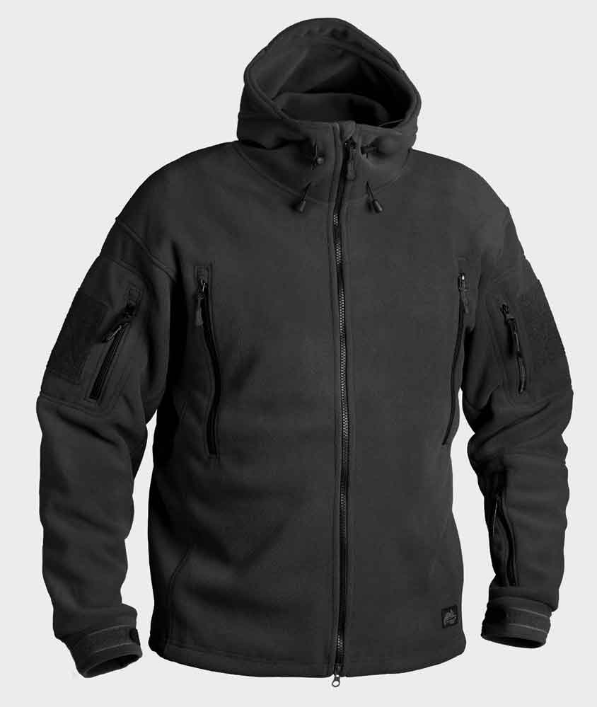 HELIKON-TEX PATRIOT FLEECEJACKE SCHWARZ