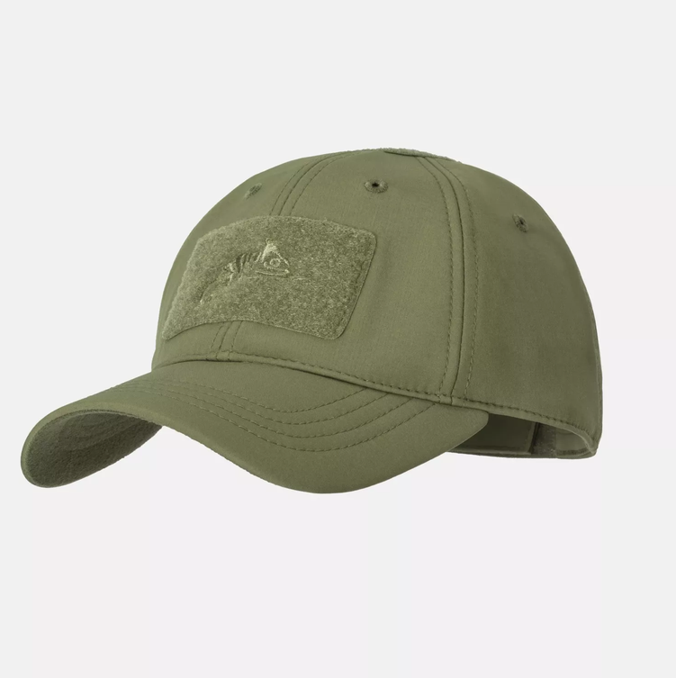 Helikon-Tex Winter Baseballcap aus Shark-Skin-Polyester Olive