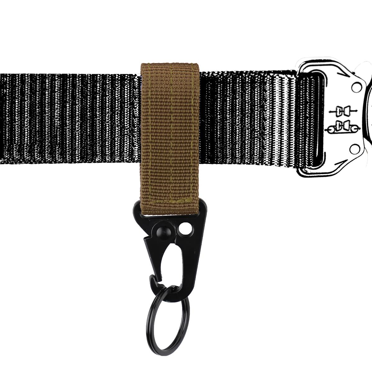 CMG SCHLÜSSELANHÄNGER COYOTE