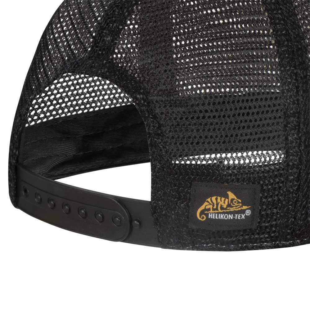 HELIKON-TEX TRUCKER MESH CAP - Washed Dark Green-Black