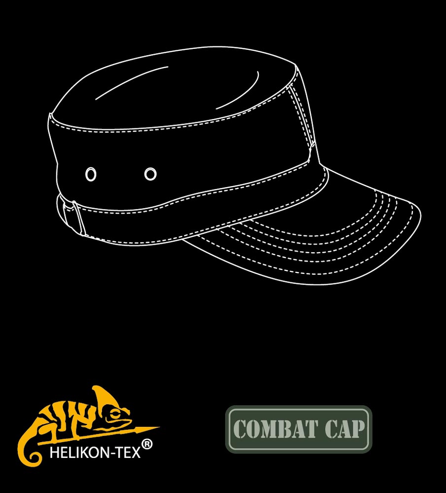 HELIKON-TEX COMBAT CAP US-WOODLAND