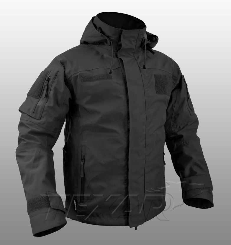 TEXAR REGENJACKE CONGER SCHWARZ
