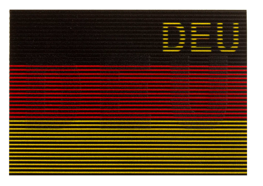 CLAWGEAR  IR Patch Deutschland Flagge mit Klett Farbe