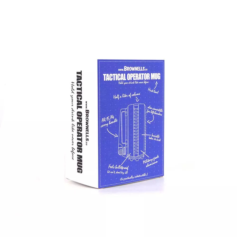 BROWNELLS TACTICAL OPERATOR MUG SCHWARZ MATT