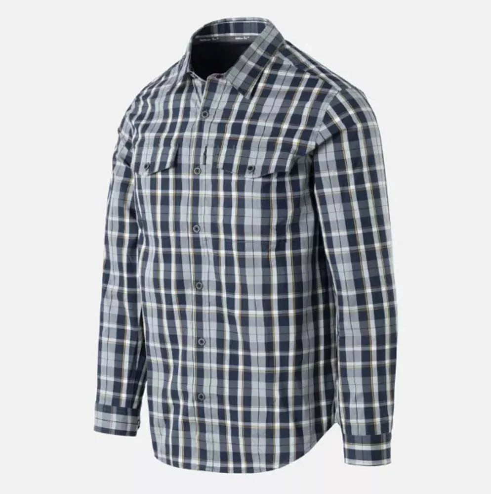 HELIKON-TEX COVERT CONCEALED CARRY SHIRT WASHED BLACK