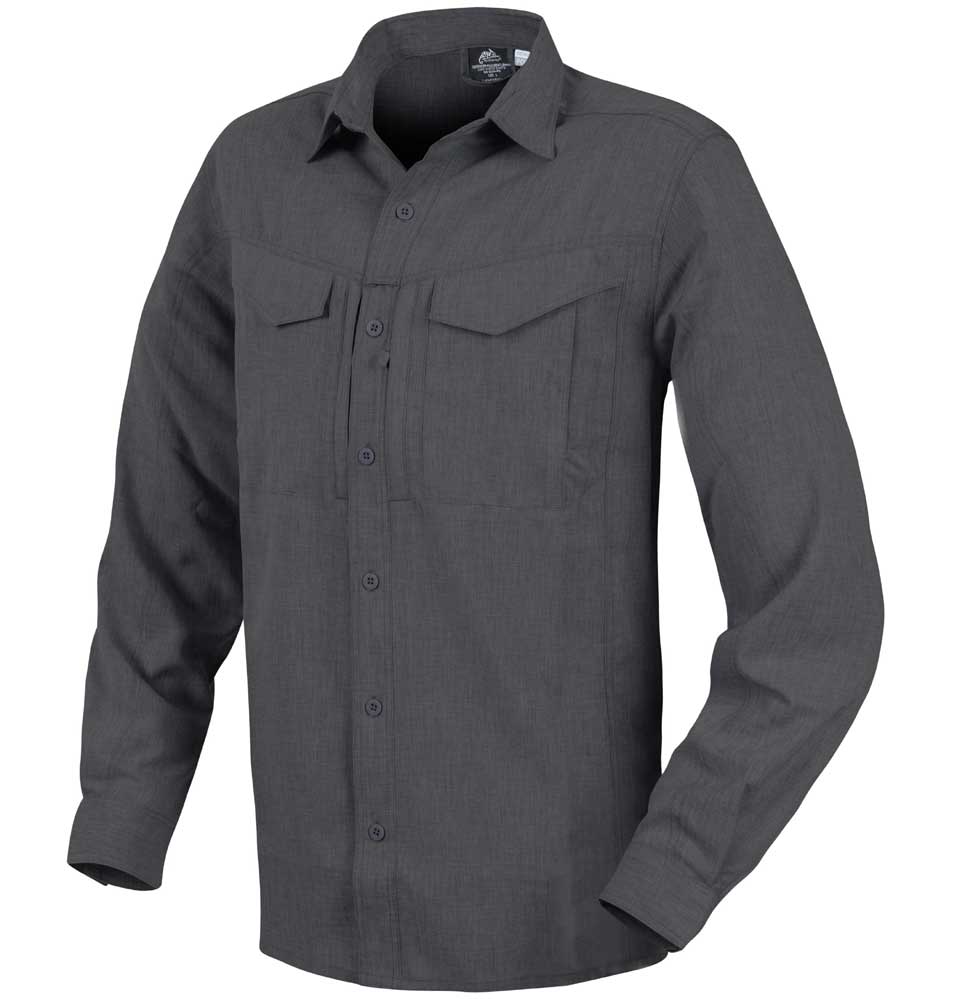 HELIKON-TEX DEFENDER Mk2 GENTLEMEN SHIRT® MELANGE-SCHWARZ