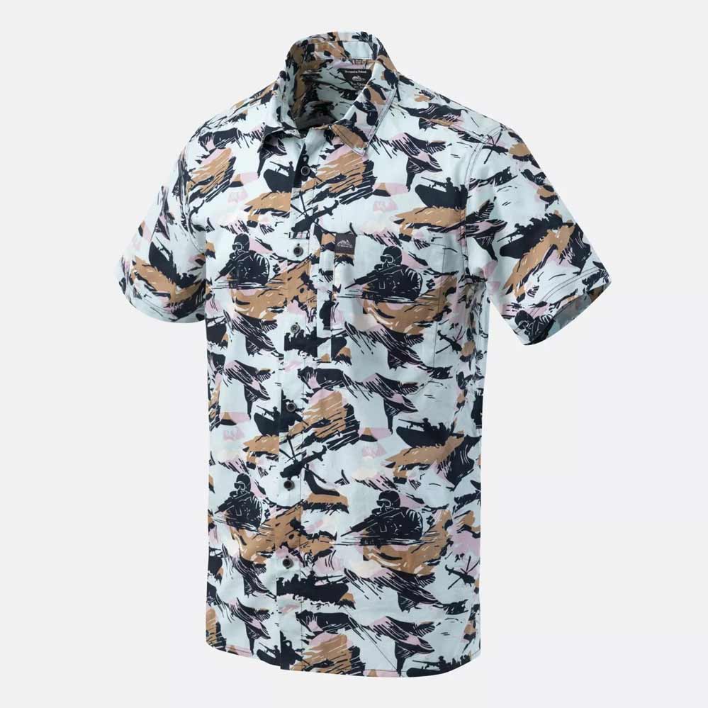 Helikon-Tex Hawaiihemd Pacific – Kurzarmhemd mit Stretch