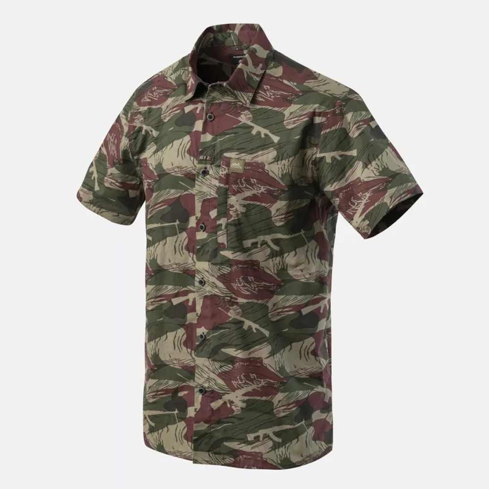 HELIKON-TEX HAWAI HEMD RHODESIAN BUSHSTROKE CAMOUFLAGE