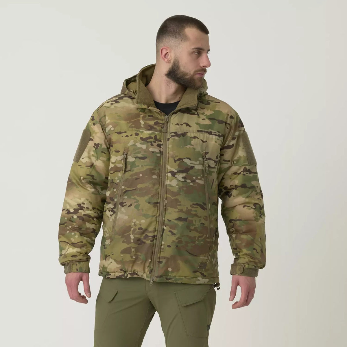 HELIKON -TEX CLIMASHIELD APEX LEVEL 7 JACKE MULTICAM