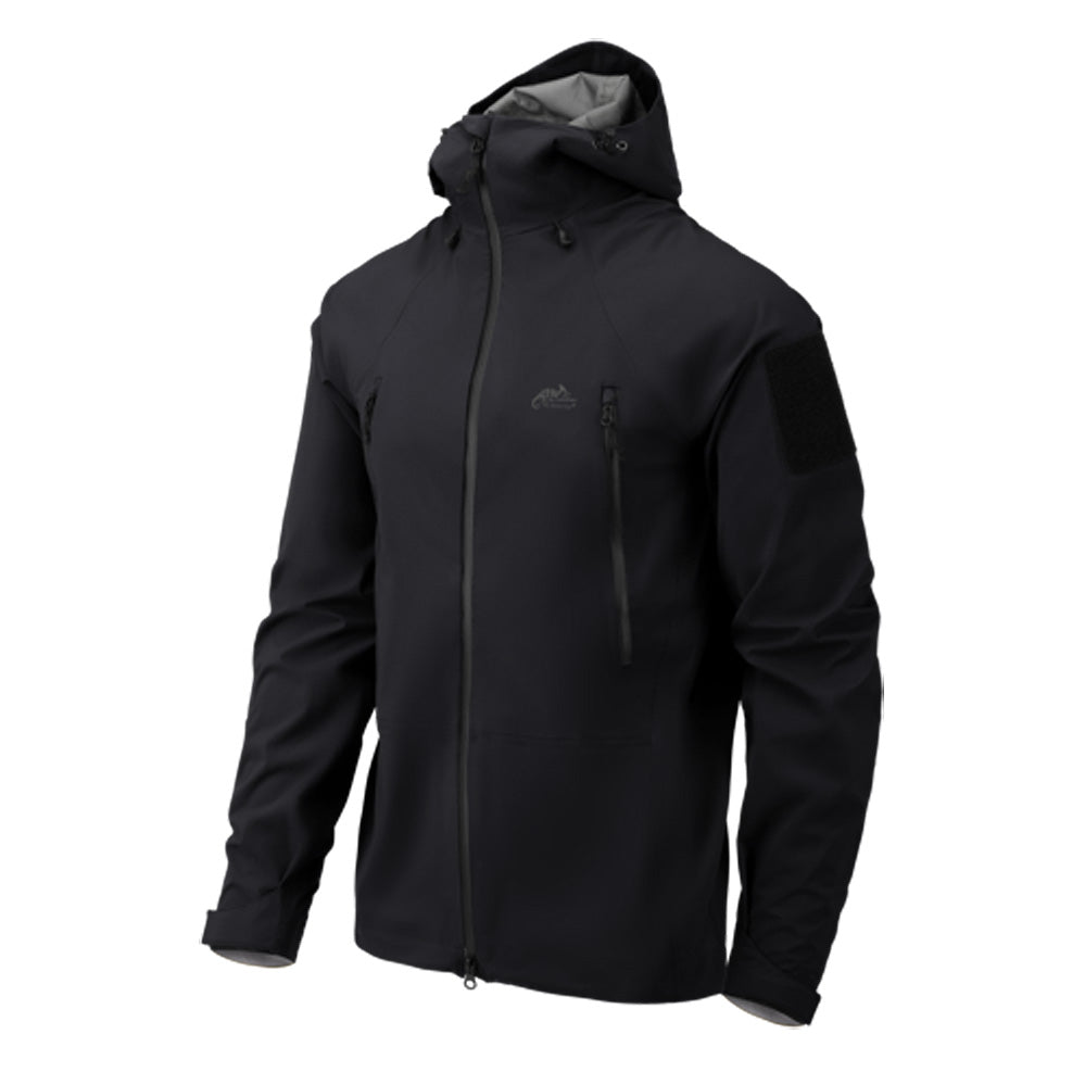 HELIKON-TEX HARDSHELL REGENJACKE SQUALL TorrentStretch SCHWARZ