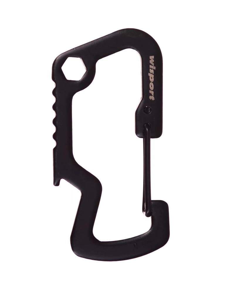 WISPORT SCHLÜSSELANHÄNGER / RETRACTOR GROSSER KARABINER