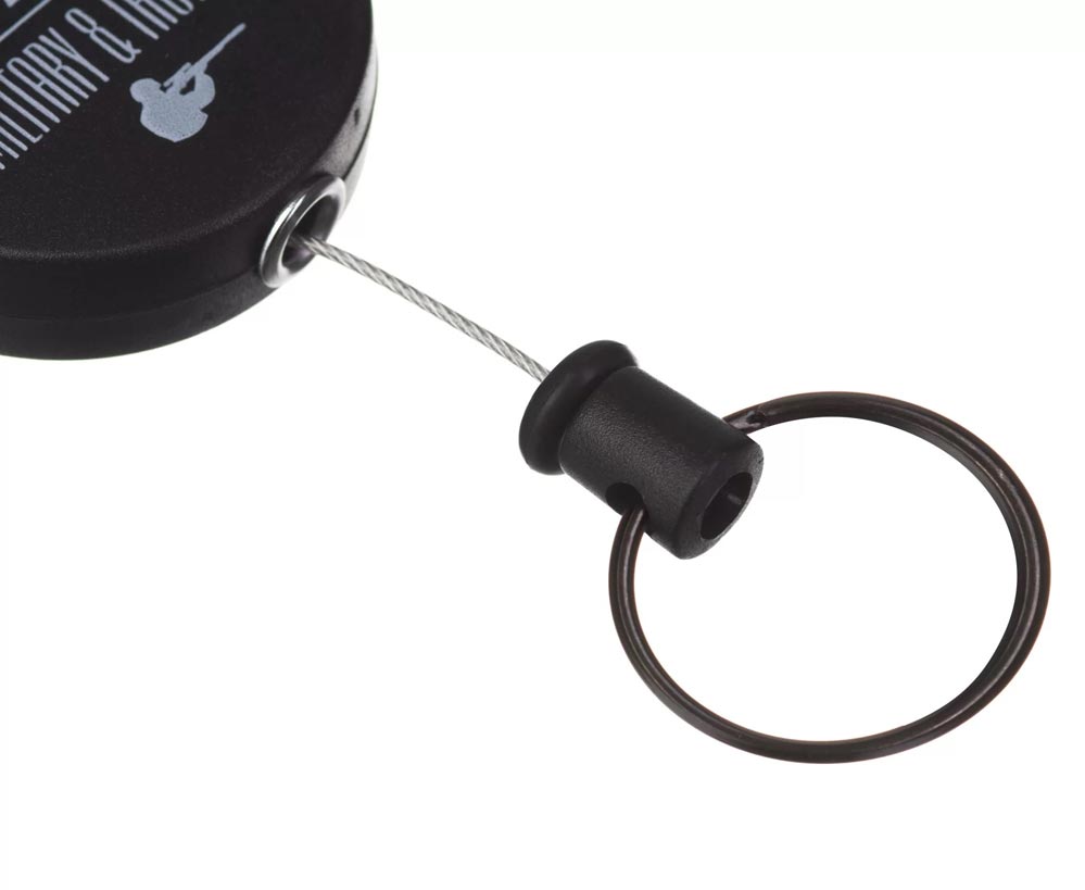 WISPORT SCHLÜSSELANHÄNGER / RETRACTOR GROSSER KARABINER