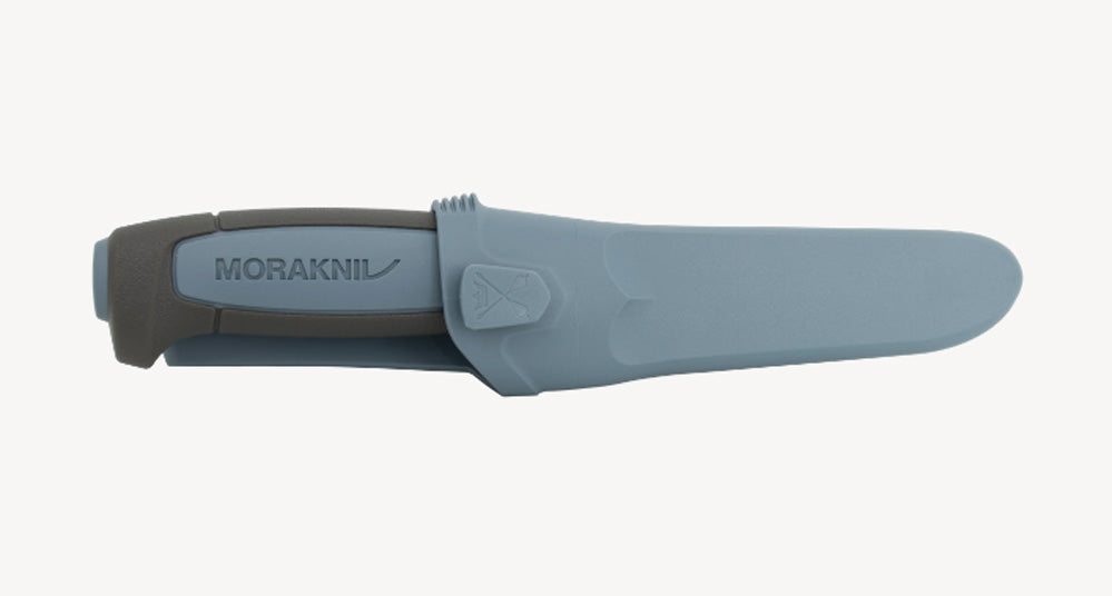 MORAKNIV MESSER BASIC 511 DUSTY BLUE/DARK GREY KARBONSTAHL / LIMITED EDITION