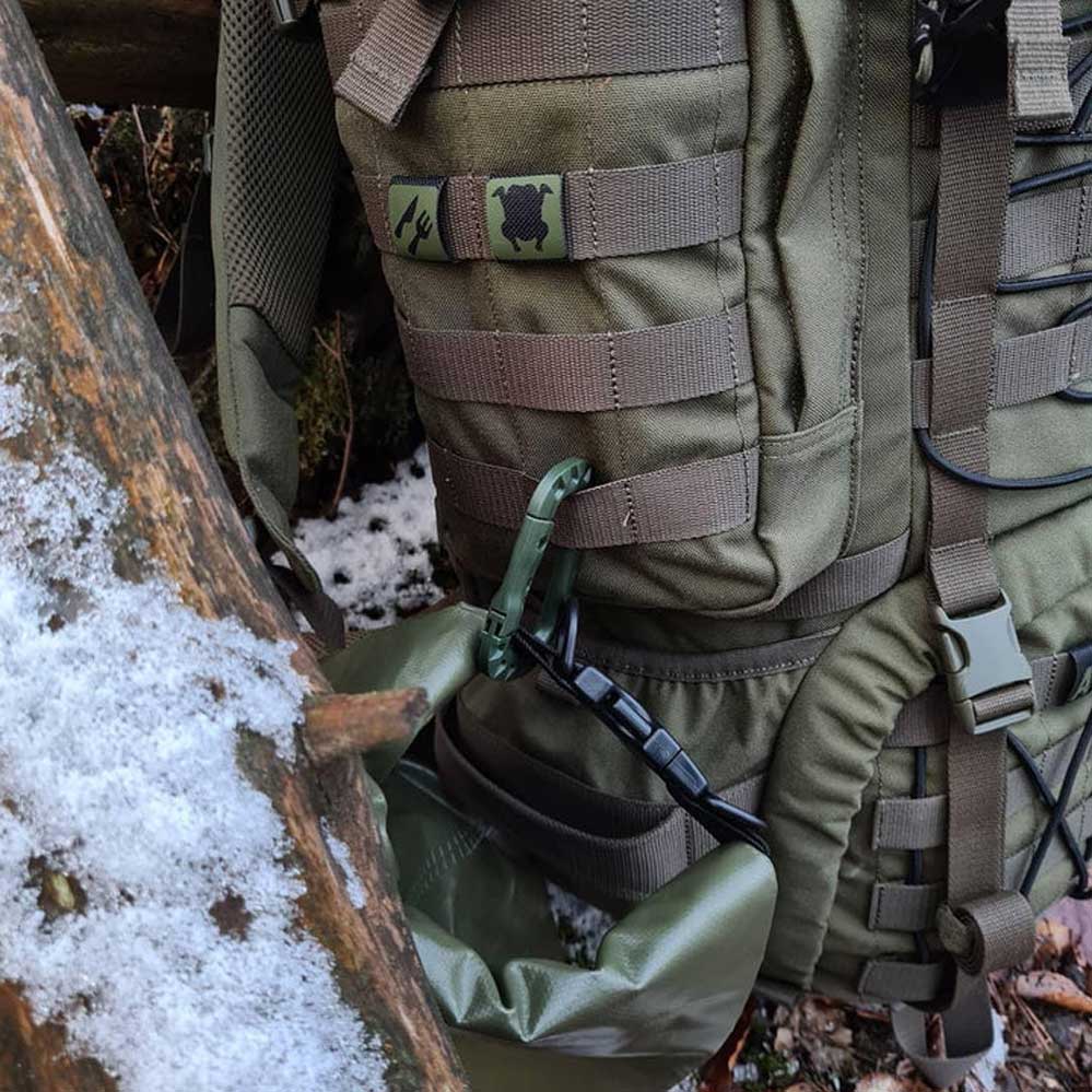 NightStripes BUSHCRAFT EDITION TARN SCHWARZ-OLIVE