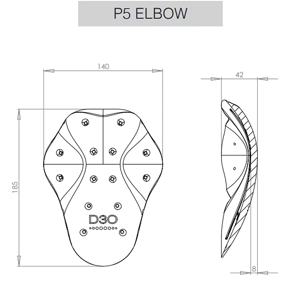 D3O® TACTICAL SOFT FOAM KNEE PAD P9