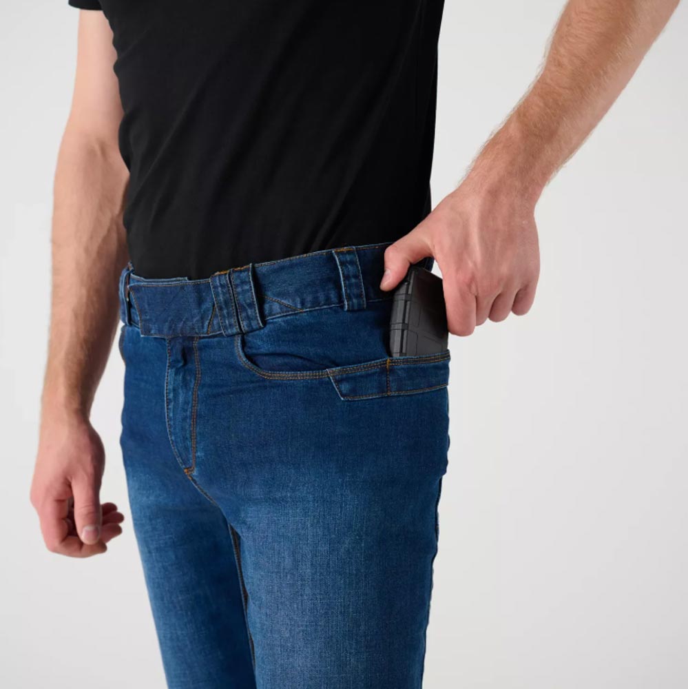 HELIKON-TEX COVERT TACTICAL JEANS® - DENIM MID VINTAGE WORN BLUE