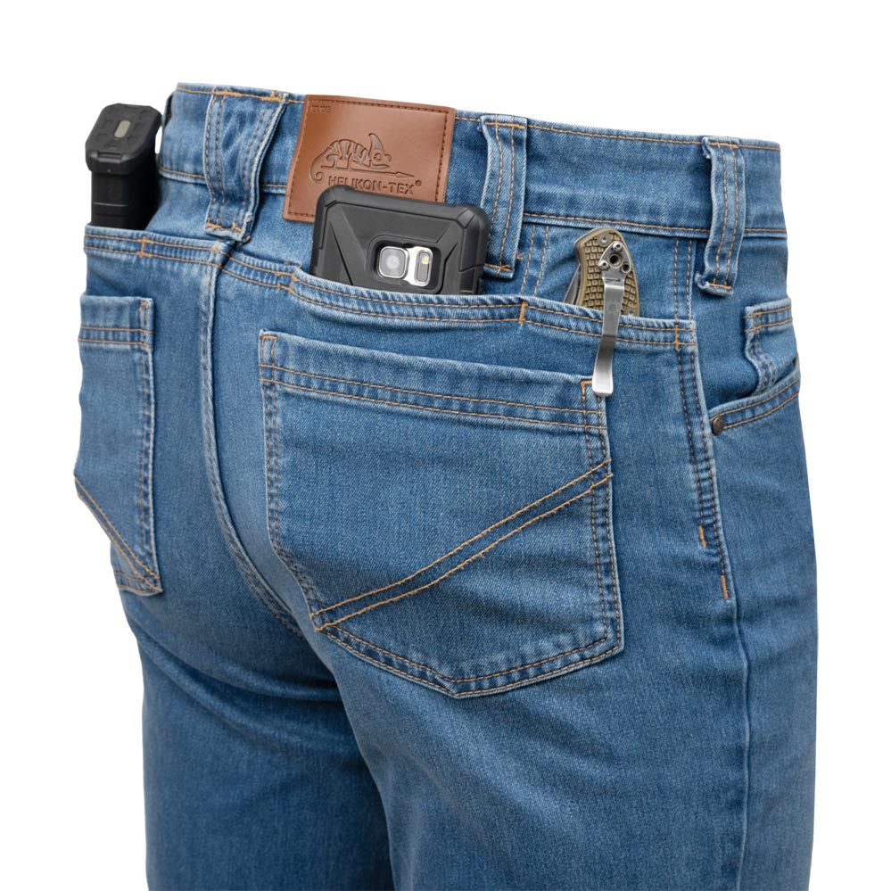 HELIKON-TEX TREADSTONE JEANS OCEAN BLUE SLIM FIT
