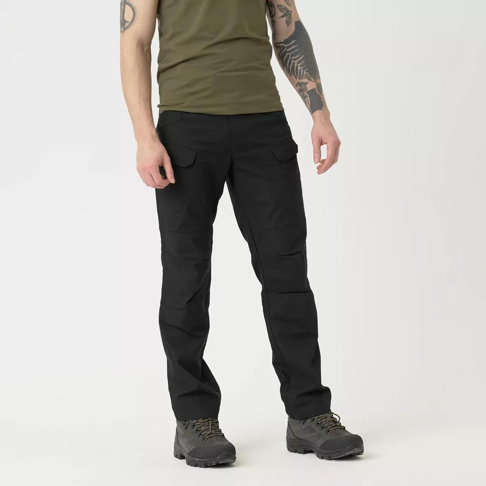 HELIKON TEX URBAN TACTICAL PANTS STRETCH RIPSTOP TAIGA GREEN