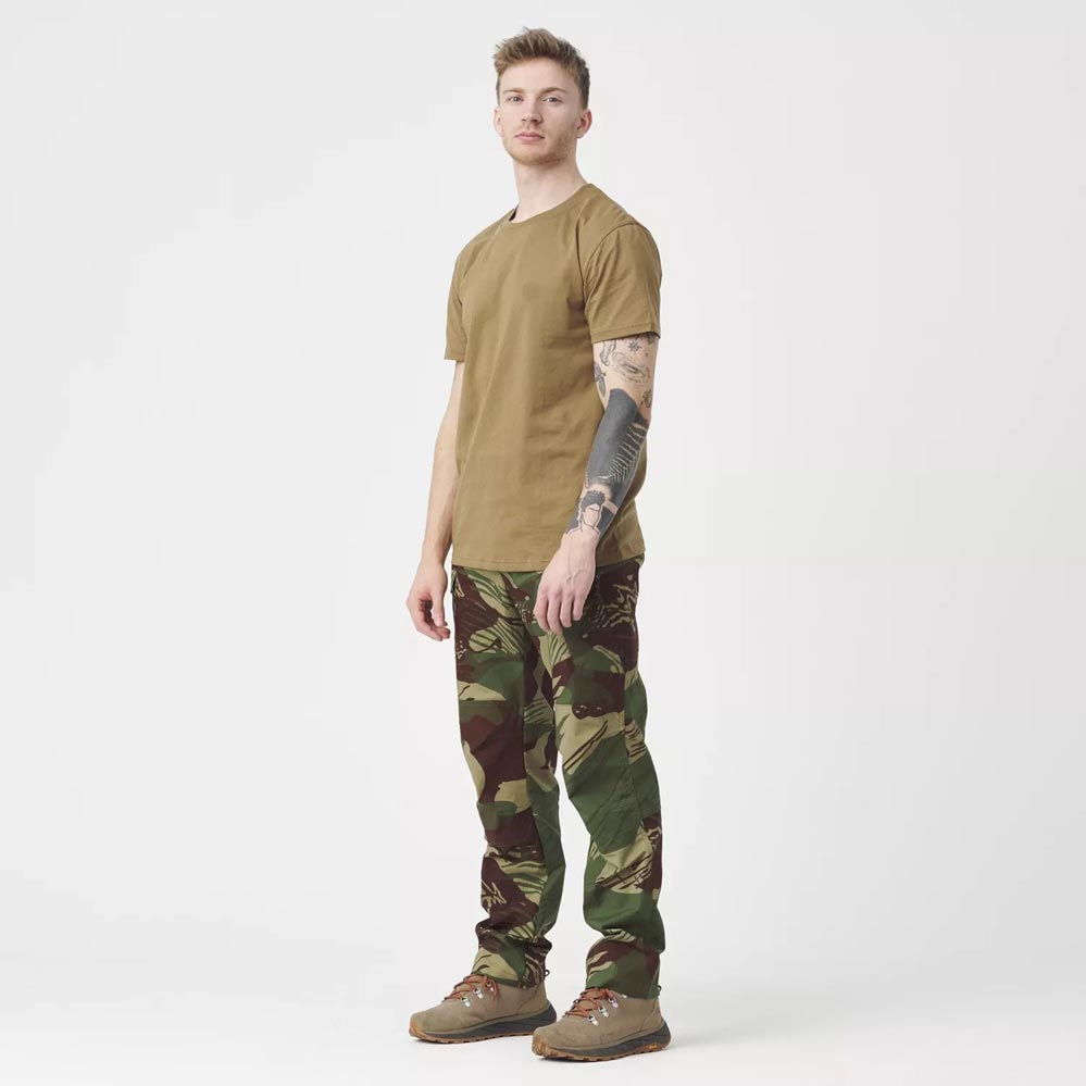 HELIKON TEX URBAN TACTICAL PANTS STRETCH RIPSTOP RHODESIAN BUSHSTROKE CAMOUFLAGE